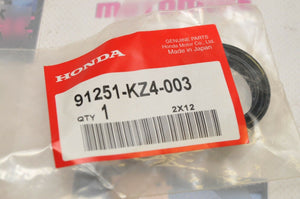 NOS Honda OEM 91251-KZ4-003 DUST SEAL,REAR WHEEL CR250R CR125R CR500R 1989-2001