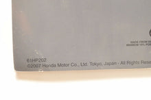 Load image into Gallery viewer, Genuine OEM Honda Factory Service Shop Manual 61HP202 TRX90 TRX90EX X 2006-2009