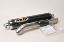 Load image into Gallery viewer, NEW Mig Indy Exhaust - IDY3TR370-C High Mount Pipe - Suzuki GSXR750 2000-02