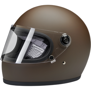 DISPLAY Biltwell Gringo-S Helmet ECE - Chocolate Brown M Medium | 1003-252-103