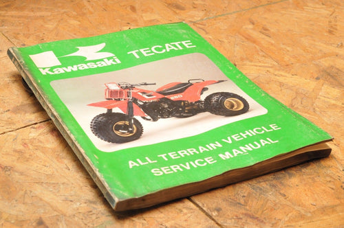 Kawasaki Factory Service Manual FSM SHOP OEM TECATE 1984-85  #99924-1046-02