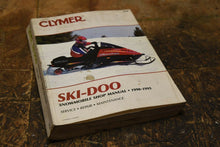 Load image into Gallery viewer, Clymer S830 Service Repair Shop Manual - Bombardier Skidoo 1990-1995 Snowmobiles