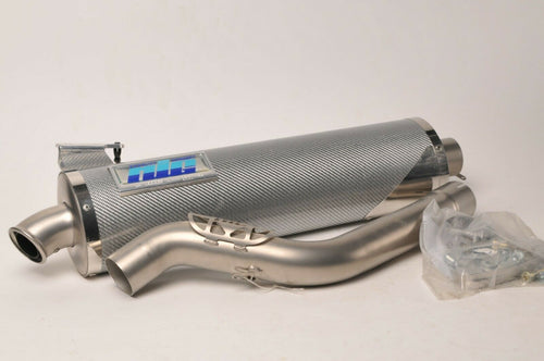 NEW Mig Exhaust Concepts - ELYH55-S High Mount Pipe Oval - Yamaha YZF-R6 2003-05