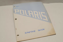 Load image into Gallery viewer, Vintage Polaris Parts Manual 1971 Engine Book Snowmobile Genuine OEM
