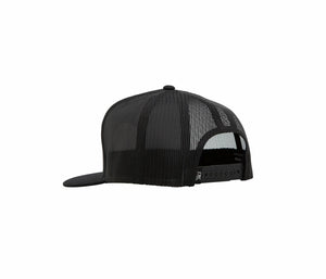 Loser Machine Wavy Trucker Hat Cap Snapback Black
