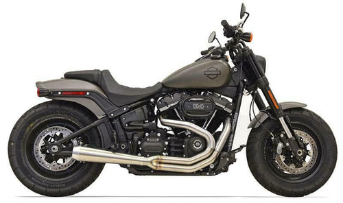 Bassani Xhaust Road Rage 3 III 2-into-1 Exhaust Stainless for Harley FLSL FXFB