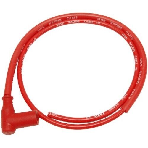 NGK Racing Spark Plug Wire Cable Red 90 degree boot CR6 8736