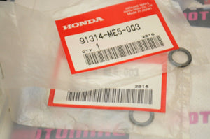 NOS Honda OEM 91314-ME5-003 Qty:2 O-RING, GASKET,SEAL (10X2.6) - SEE LIST