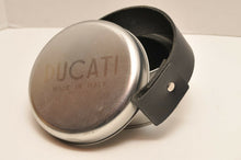 Load image into Gallery viewer, GENUINE DUCATI BLACK LEATHER BELT STRAP WITH TIN (MADE IN ITALY) 98154900