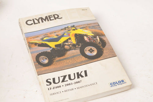 Clymer Service Repair Maintenance Shop Manual: Suzuki LT-Z400 2003-2007 | M270