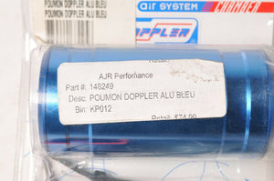 Doppler Air System Chamber Poumon Aluminum Blue Bleu Boost Bottle 2-stroke bikes