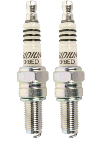 (2) NGK CR8EIX 4218 Iridium Spark Plug Plugs Bougies - Lot of Two / Lot de Deux