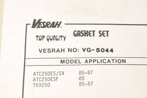 Vesrah VG-5044 Top End Gasket Set w/Seals - Honda ATC250ES ATC250 ATCSX TRX250