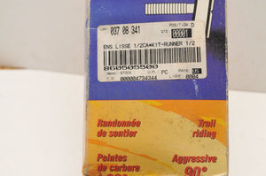 NOS SKIDOO 860505500 CARBIDE RUNNERS SET INTENSE 90 DEGREE 1/2