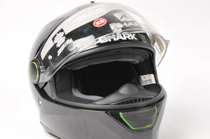 Shark Skwal Motorcycle Helmet Modular Gloss Black L Large HE5-400EB-LK-LG