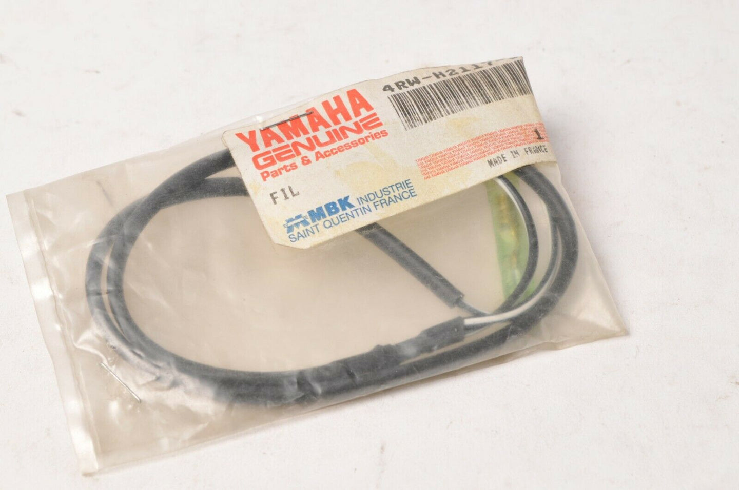 Genuine Yamaha 4RW-H2117-00-00 Wiring Wire Lead for Left Handle Switch - Zuma II