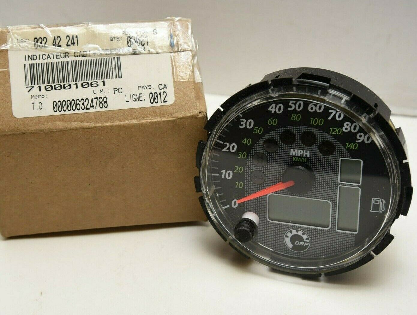 OEM CanAm 710001061 Speedometer / Indicateur - MPH - 2007 Outlander 650 800 MAX