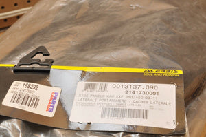 Acerbis Side Panels BLACK fits Kawasaki KX450F 2009-2011 KX250F 2009-2012