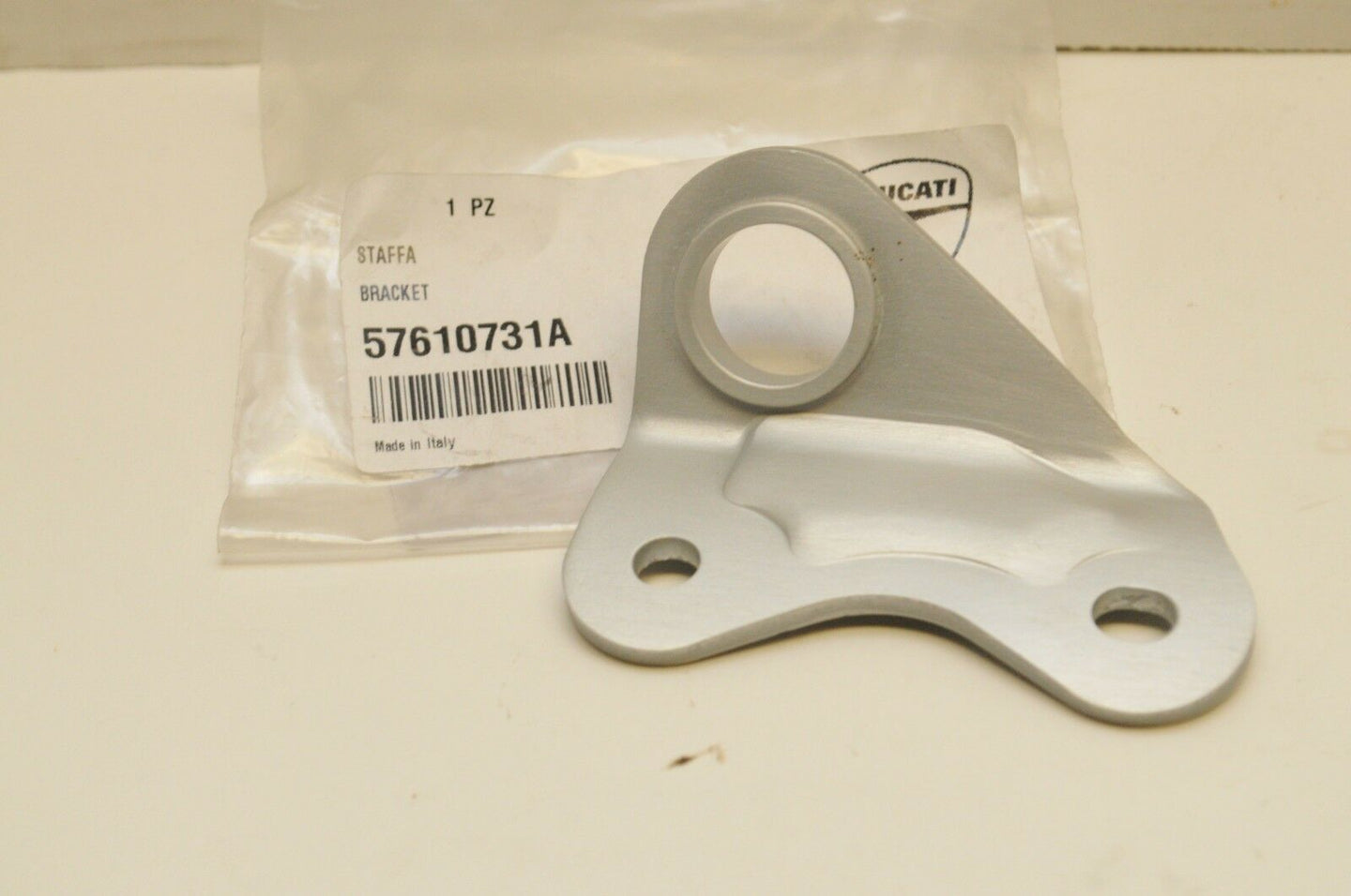 OEM DUCATI 57610731A BRACKET, EXHAUST MONSTER 1100 YEAR:2011-2013