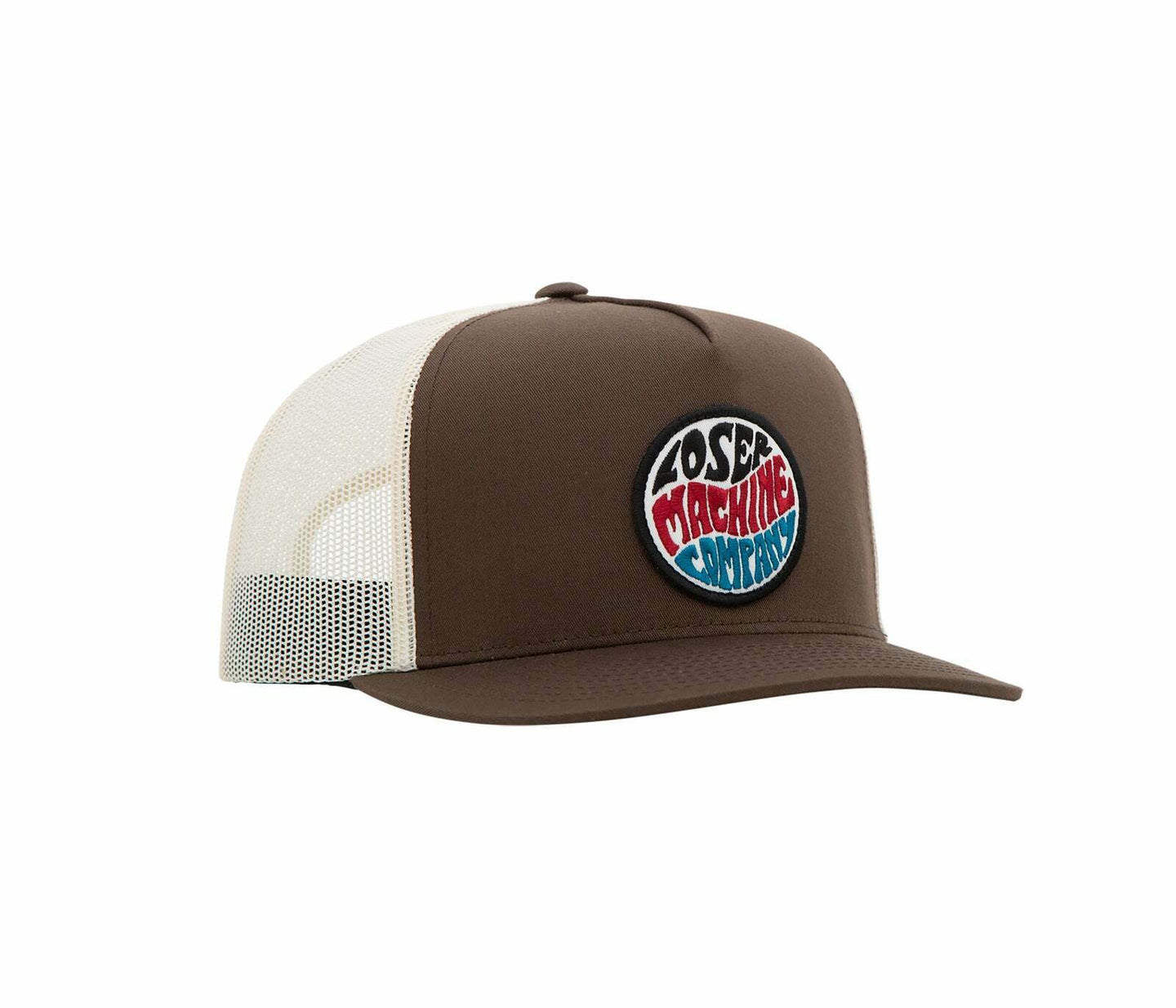 Loser Machine Wavy Trucker Hat Cap Snapback Brown