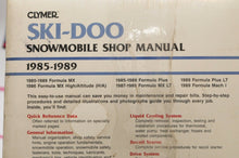 Load image into Gallery viewer, NEW CLYMER SHOP MANUAL - S829 - SNOWMOBILE REPAIR SERVICE SKIDOO FORMULA MX