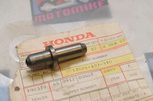 NEW NOS OEM HONDA 12021-107-310 VALVE GUIDE, IN, INLET, INTAKE XL100 CT125 SL TL