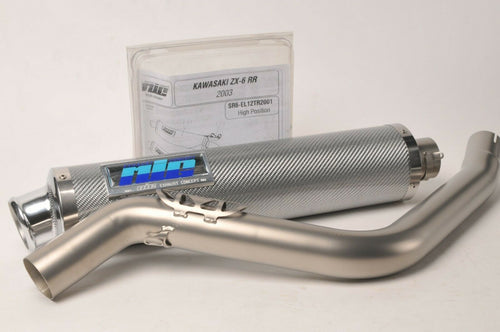 NEW Mig Exhaust Concepts - SR6TR2001-S High Mount Pipe - Kawasaki ZX6RR 2003-04