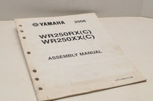 Load image into Gallery viewer, Genuine Yamaha FACTORY ASSEMBLY SETUP MANUAL WR250RX C XX 2008 LIT-11666-21-66