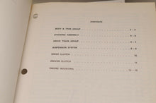 Load image into Gallery viewer, Vintage Polaris Parts Manual Book 9910268 1975 TC Snowmobile OEM Genuine