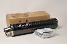 Load image into Gallery viewer, NEW Devil Exhaust - 52308 Carbon Fiber Trophy muffler silencer can pipe RH