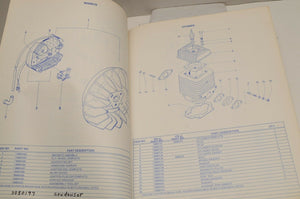 Vintage Polaris Parts Manual 1970 Star Engines 164 175cc Snowmobile Genuine OEM