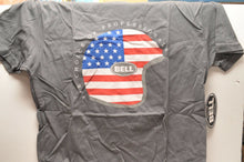 Load image into Gallery viewer, NEW BELL HELMETS T SHIRT CAP&#39;N AMERICA MEN&#39;S GRAY MED or LARGE