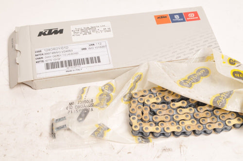 Genuine KTM Drive Chain 112 Link for 65 SX TC Husqvarna MC GasGas | 46110165112
