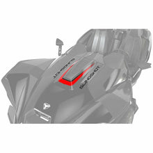 Load image into Gallery viewer, Genuine Polaris Decal Graphics kit Slingshot Center Hood Red 2015-19  |  2882324
