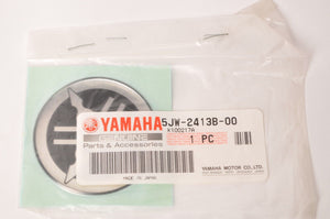 Genuine Yamaha Tuning Fork Mark Emblem - RX1 FJR1300 FZ6R Nytro + | 5JW-2413B-00
