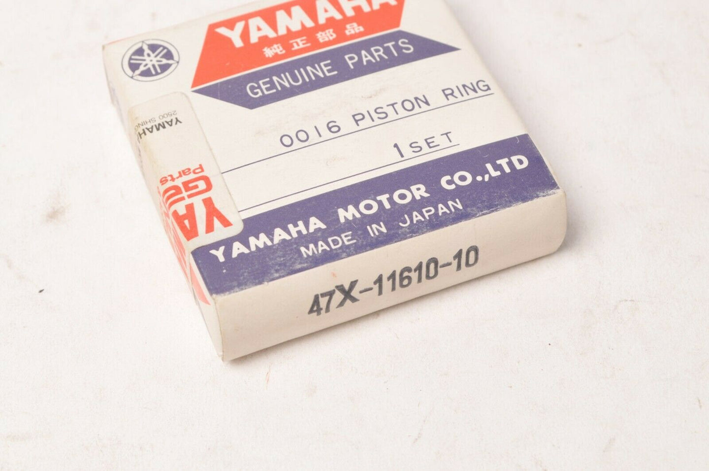 Genuine Yamaha 47X-11610-10-00 Piston Ring Set 1st O/S - RD500LC RD500 1985