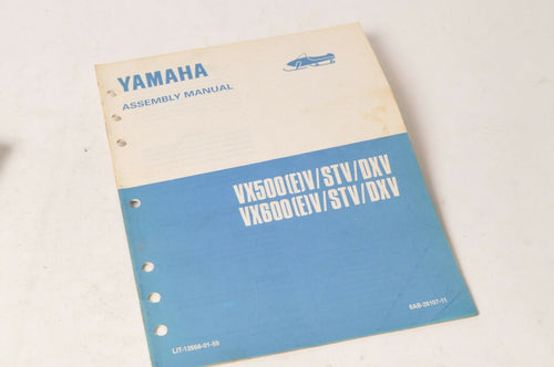 Genuine Yamaha Factory Assembly Manual 1995 95 Vmax 500 600  | VX500 VX600