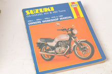 Load image into Gallery viewer, Haynes Owners Workshop Manual: Suzuki GS GSX 250 400 450 Twins 79-85 | The Book