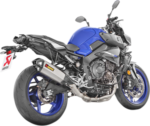 Akrapovic full exhaust system Racing Steel/Titanium for Yamaha mt10/fz10 2016 up