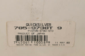 Mercury Quicksilver 785-9738T9 Piston Kit (STD) - Outboard 2.5 135 175 200 HP++