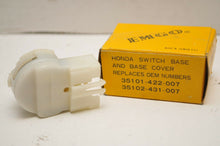 Load image into Gallery viewer, NOS EMGO HONDA IGN SWITCH BASE ET-15800 - REPLACES 35101-422-007 + 35102-431-007