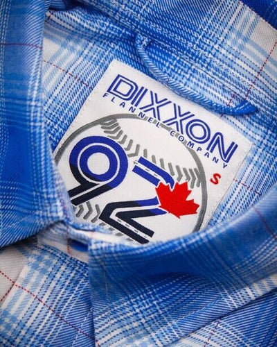 New DIXXON Flannel The Winfield Toronto Blue Jays Baseball | Mens Large TALL LT