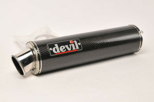 NEW Devil Exhaust- 53182 Carbon Magnum muffler silencer can pipe Slip On