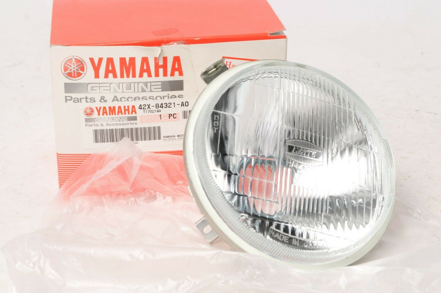 Genuine Yamaha 42X-84321-A0-00 Headlight Lens Assembly - Virago