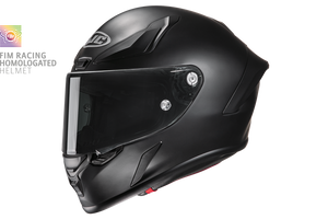 HJC RPHA-1 1n FIM Certified Motorcycle Racing Helmet Matte Black | All Sizes