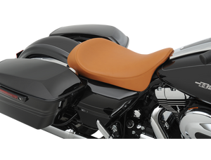 Drag Specialties Lo Solo Seat Brown for Harley Davidson FLHT 2008-2017 0801-0877