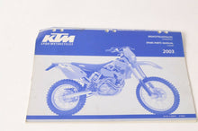 Load image into Gallery viewer, Genuine Factory KTM Spare Parts Manual Chassis - 450 525 SX MXC EXC Racing 2003
