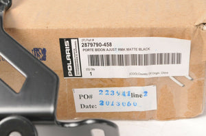 Genuine Polaris 2879790-458 RMK Fuel Can Rack Set Black Adjustable Holder