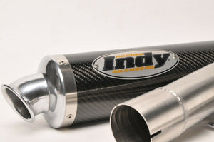 NEW Mig Indy Exhaust - IDY3TR479PH-C High Mount Pipe - Yamaha Fazer FZ1 1000