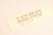 Load image into Gallery viewer, GENUINE OEM TRIUMPH T2402451 DECAL,FUEL TANK CENTRE - SPEED TRIPLE 1050